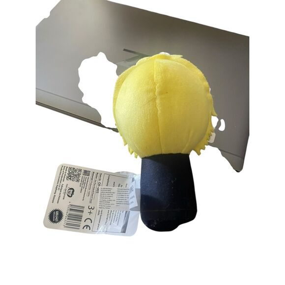 New One Piece Blue Yellow Round 1 Exclusive Kokeshi Plush Doll Luffy Zoro 6" - Picture 8 of 11